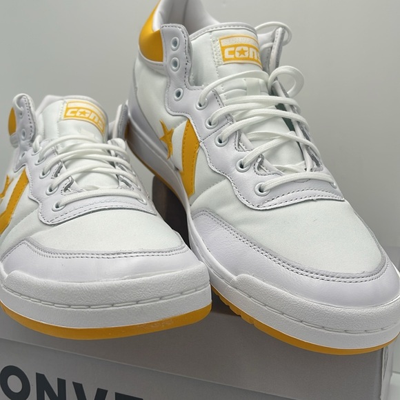 Converse Men’s Sneakers A08687C
FASTBREAK PRO MID WHITE/LIGHT YELLOW/WHITE - Picture 5 of 16